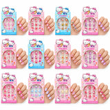 Hello Cutie Kids Cartoon Nail Art 12 Pack - 5008