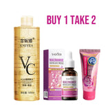 Kniyea VC Toner Niacinamide Serum Sunscreen Combo