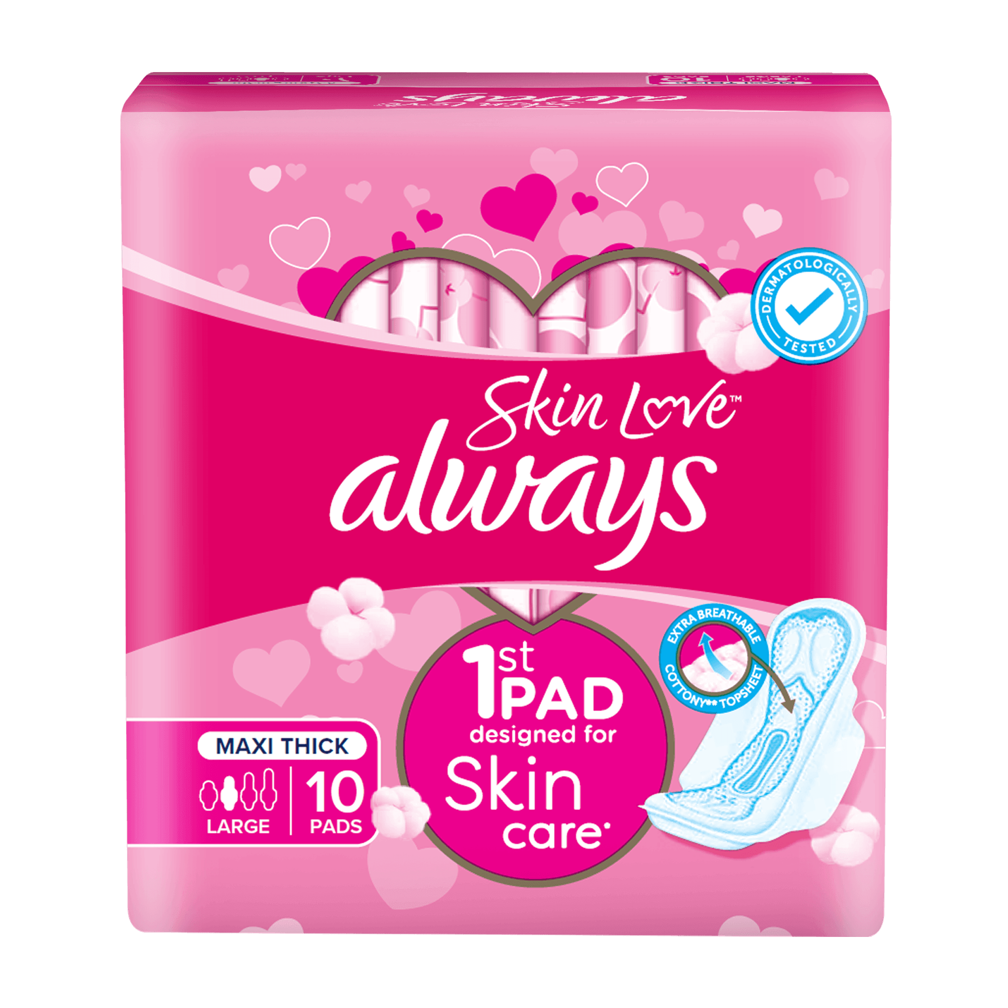 Always Breathable Soft 10 Pads - Long - Pinoyhyper Always Breathable Soft 10 Pads - Long - Pinoyhyper
