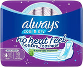 Always Cool & Dry, No Heat Feel, Maxi Thick, Large 10pads - Pinoyhyper