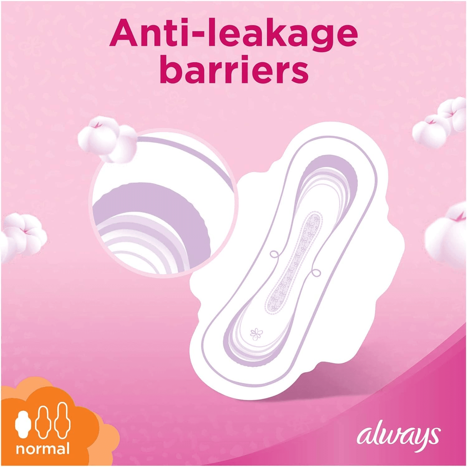 Always Cottony Soft Ultra Thin Normal Sanitary Pads - 20 Pcs - Pinoyhyper Always Cottony Soft Ultra Thin Normal Sanitary Pads - 20 Pcs - Pinoyhyper