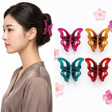 Dantiya Butterfly Hair Claw Clips Set - 4 Pcs (ACG00123)