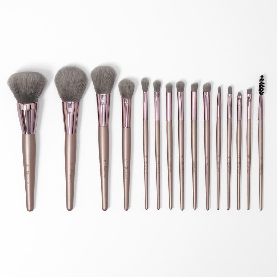 BH Cosmetics Lavish Elegance 15 piece Brush Set With Cosmetic Bag - Pinoyhyper BH Cosmetics Lavish Elegance 15 piece Brush Set With Cosmetic Bag - Pinoyhyper