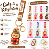 Labubu Cute Cartoon Keychain (Assorted colors) - 1 Pcs