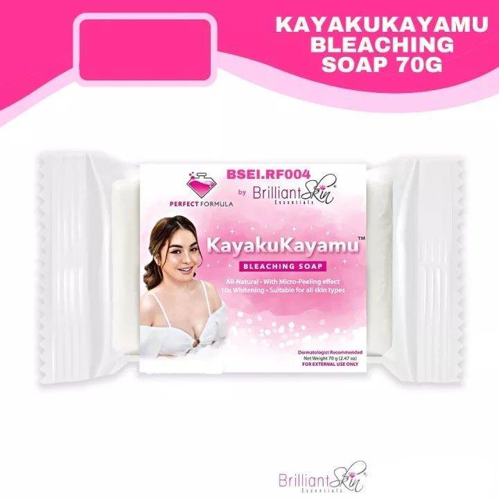 Brilliant Kayakukayamu Bleaching Soap By PerfectFormula - 70gm - Pinoyhyper Brilliant Kayakukayamu Bleaching Soap By PerfectFormula - 70gm - Pinoyhyper