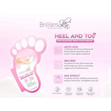 Brilliant Skin Heel and Toe Milk Foot Mask (Pink) - Pinoyhyper