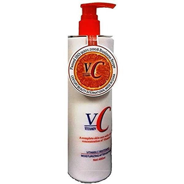 Century Beauty Vitamin C Whitening Moisturizing After Bathing Lotion - 480ml - Pinoyhyper Century Beauty Vitamin C Whitening Moisturizing After Bathing Lotion - 480ml - Pinoyhyper