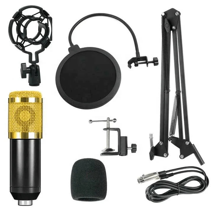 Condenser Microphone BM800 + F66 Version Sound Card Complete Set - Pinoyhyper Condenser Microphone BM800 + F66 Version Sound Card Complete Set - Pinoyhyper