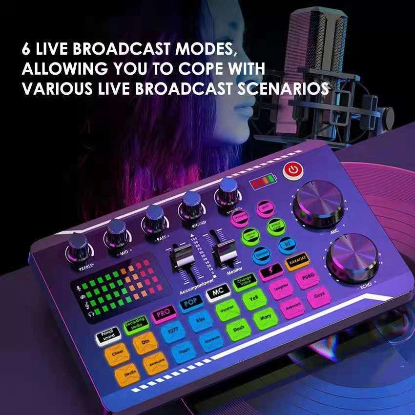 Condenser Microphone BM800 + F66 Version Sound Card Complete Set - Pinoyhyper Condenser Microphone BM800 + F66 Version Sound Card Complete Set - Pinoyhyper