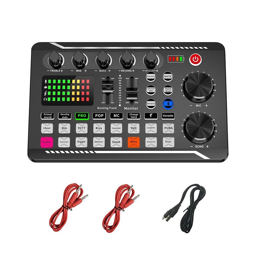 Condenser Microphone BM800 + F66 Version Sound Card Complete Set - Pinoyhyper Condenser Microphone BM800 + F66 Version Sound Card Complete Set - Pinoyhyper