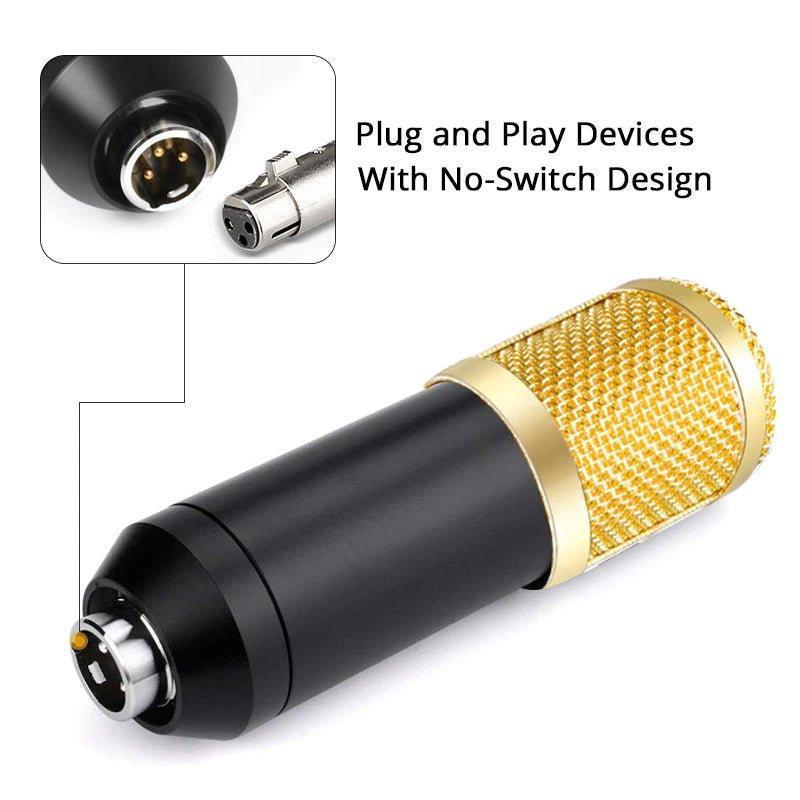 Condenser Microphone Professional stage Mic Set - Pinoyhyper Condenser Microphone Professional stage Mic Set - Pinoyhyper