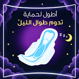 فوط صحية ليلية ماكسي سميكة XL من Always Dreamzzz، 48 فوطة