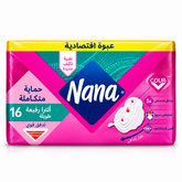 Nana Ultra Long Super Wings Sanitary Pads White - 16 Pads