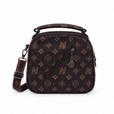 Printed Crossbody Shoulder Bag - 8501 KV