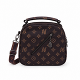 Printed Crossbody Shoulder Bag - 8501 KV