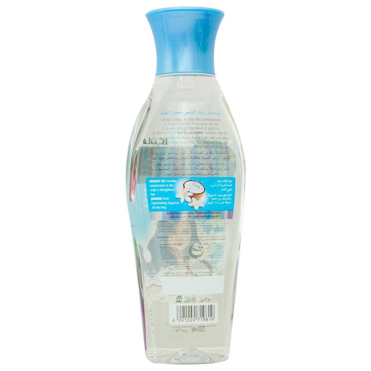 Dabur Vatika Hair Oil Jasmine Frizz Control - 250ml - Pinoyhyper Dabur Vatika Hair Oil Jasmine Frizz Control - 250ml - Pinoyhyper