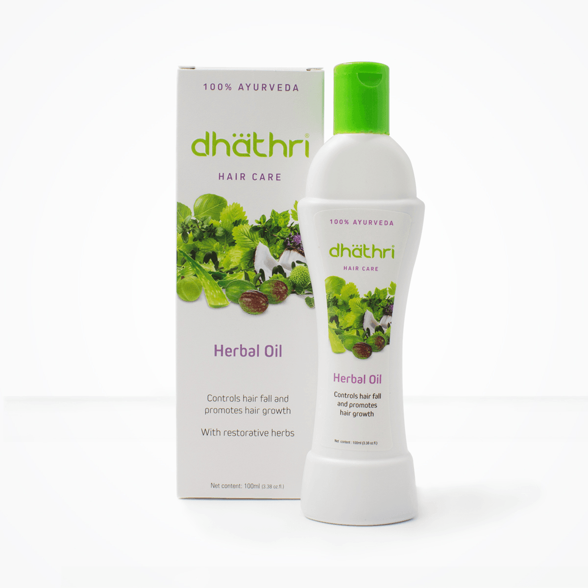 Dhathri 100% Ayurvedic Herbal Hair Oil - 100ml - Pinoyhyper Dhathri 100% Ayurvedic Herbal Hair Oil - 100ml - Pinoyhyper