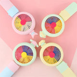 Portable Mini Handheld Rechargeable Fan With Light HQ66-25