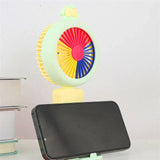 Portable Mini Handheld Rechargeable Fan With Light HQ66-25