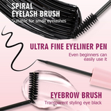 Kiss Beauty 4 in 1 Super 3D Mascara & Eyeliner Set