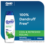 Gard Anti-Dandruff Refreshing Menthol Shampoo - 170ml