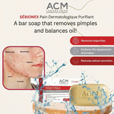 ACM Sebionex Purifying Dermatological Bar - 100g
