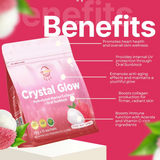 JRK Dream Crystal Glow Lychee Fruit Extract Drink - 10 Sachets x 20g