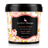 Jardin Flamingo Sugar Scrub Argan Oil & Rose Powder - 600g