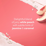Dove Brown White Peaches & Crushed Rice Body Scrub - 425g