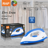 RAF Pro-Heat 1200W Electric Dry Iron Box - R.2003