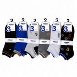 HOSAM AQUAINAT Low-Cut Athletic Ankle Sports Socks - 3 Pairs