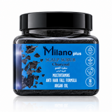 Milano Plus Charcoal Scalp Scrub - 400ml