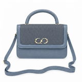 Women’s Textured Top Handle Shoulder Bag - 1030