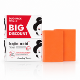 Guanjing Beauty Kojic Acid Soap For Face & Body - 100g × 2Pcs (Offer)