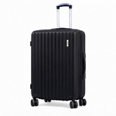 Antler Clifton Black 26-Inch Check-In Suitcase - DQ-LS01
