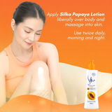 Silka Skin Brightening Papaya Lotion SPF6 500ml
