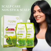 Apple Fruit Black Hair Cream Natural Black Hair Dye - 500ml+500ml
