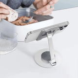 Multifunctional Rotatable & Folding Desktop Metal Bracket L-358
