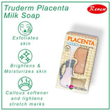 Truderm Placenta Milk Exfoliating Soap Bag - 135g