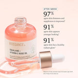 BIOSSANCE Squalane + Vitamin C Rose Face Oil - 30ml