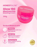 Honest Glow Niacinamide Bleaching Cream - 250g