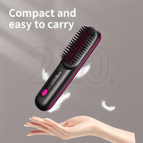 Portable Wireless Hair Straightener Comb - A6