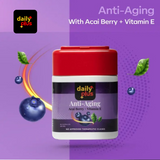 Daily Plus Anti-Aging Acai Berry + Vitamin E Caps - 60s