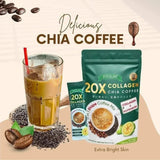 Fitgum 20X Collagen Chia Coffee Mix - Buy 2 Get 1