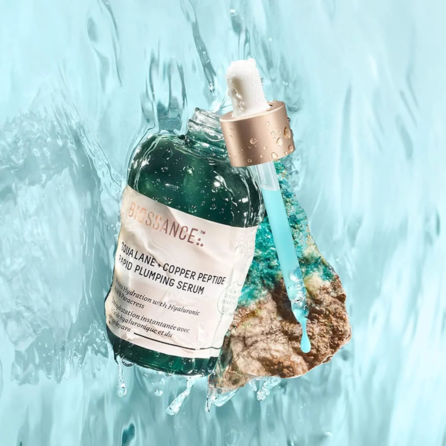 BIOSSANCE Squalane + Copper Peptide Rapid Plumping Serum - 50ml BIOSSANCE Squalane + Copper Peptide Rapid Plumping Serum - 50ml