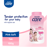 Tender Care Pink Soft Baby Powder - 100g