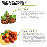 لوشن الجسم بزيت الكاكاو والجوجوبا من إيرث جينيكس - 300 مل