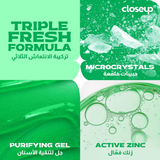 Closeup Triple Fresh Gel Toothpaste Menthol Fresh - 156g