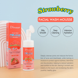 Disaar Strawberry Micellar Facial Wash Mousse - 150ml