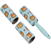 Lint Roller With 2 Extra Sticky Rolls